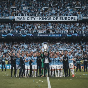 Man City Akhiri Puasa Kemenangan 5 Tahun di Kandang Madrid